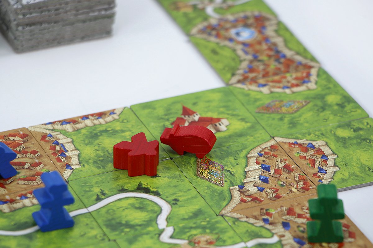 999 Games - Carcassonne: Kooplieden & Bouwmeesters - Uitbreiding 2 - Nieuwe Versie - NL -EN — afbeelding 13