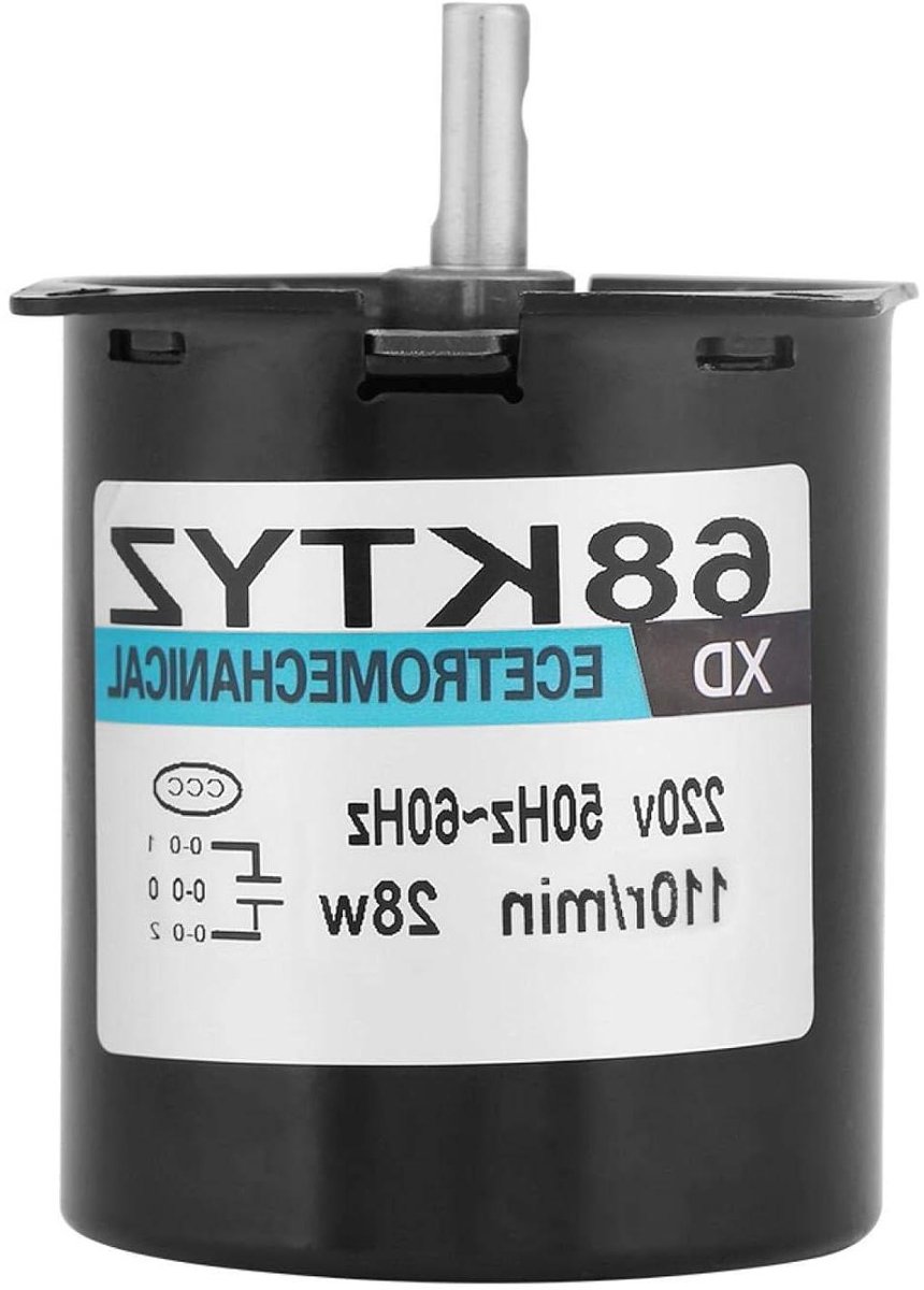 Wisselstroommotor - Permanent Magneet - Hoog Koppel - 110 rpm