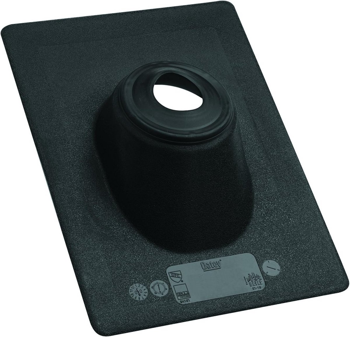 Dak Knipperend - Dakdoorvoer Afdichting - Dak Lekvrij Houden - Thermoplastische Basis - 1-1/4 Inch - Zwart