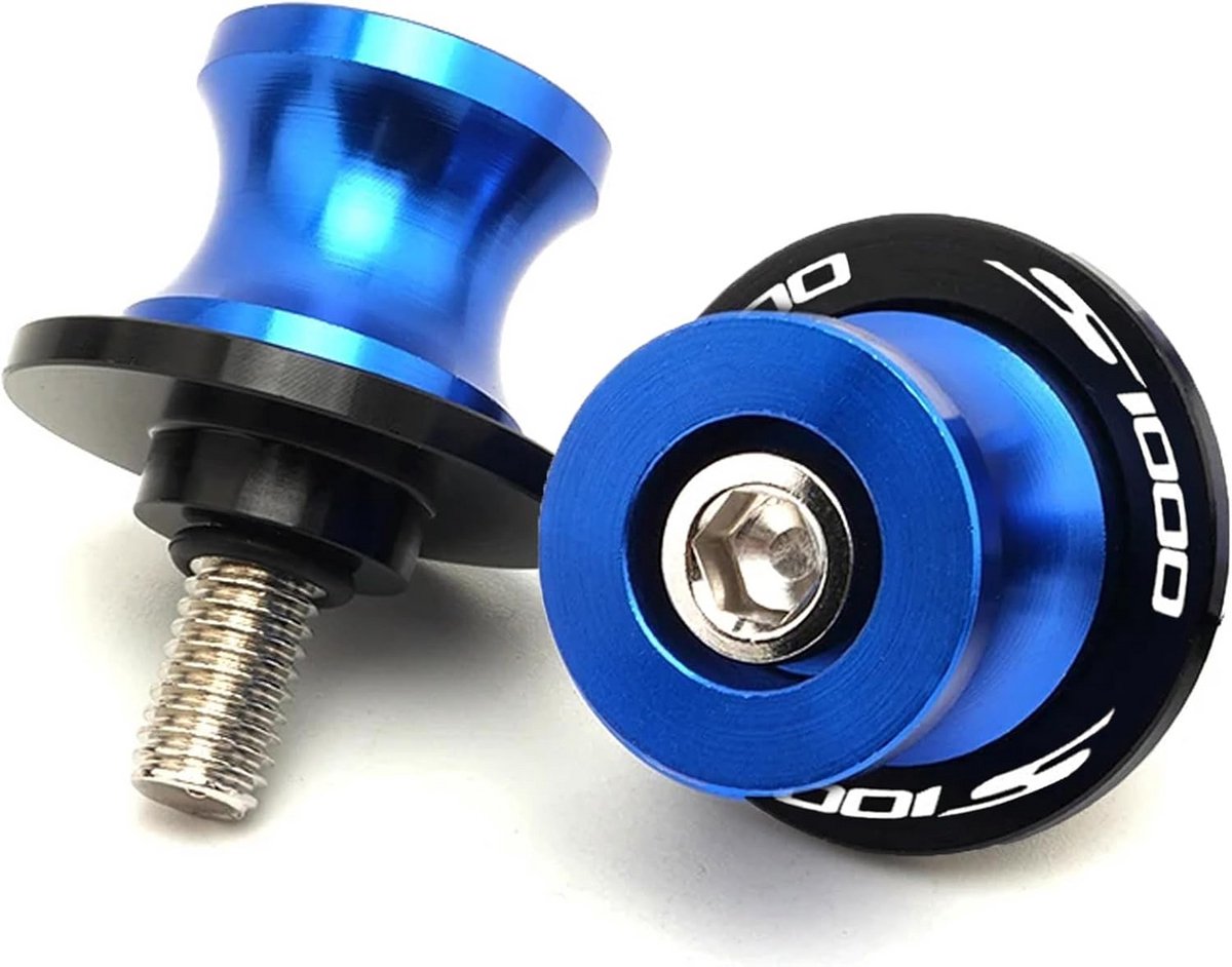 2 Stuks Montage Standaard Adapters M8 x 1,5 Bobbins CNC Voor Motorfiets