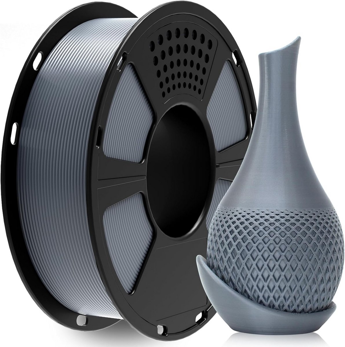 3D Printer Filament 1,75mm Snelheid PLA Zilver
