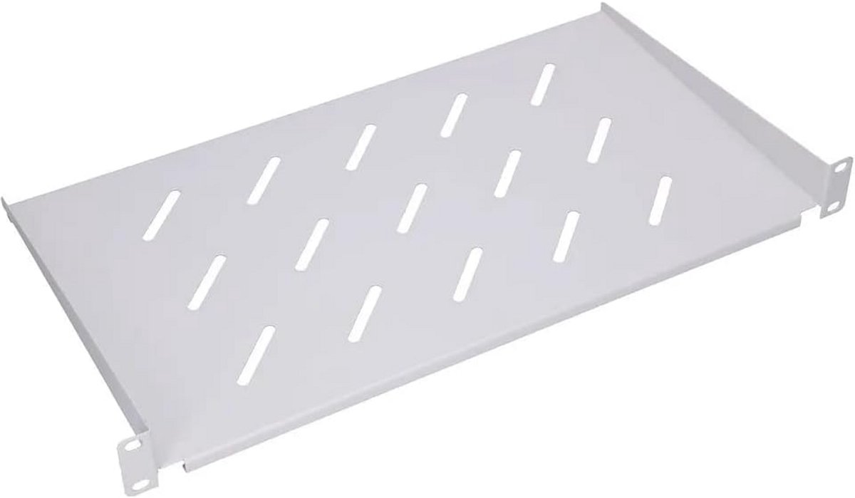 1U 19 inch Server etagère / Plank voor Datacommunicatiekast - 250 mm Diep