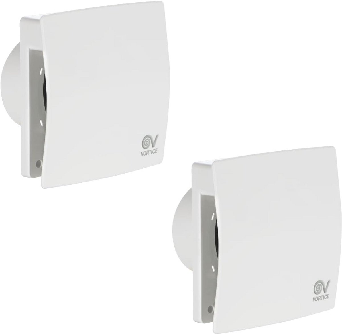 Stille afzuigventilator voor wandmontage, diameter 100 mm, Hoge capaciteit