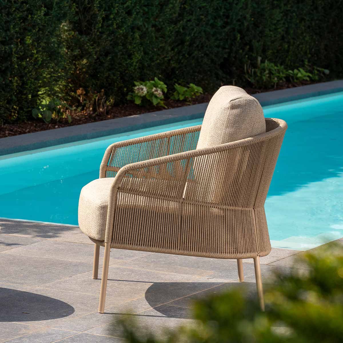 4 Seasons Outdoor Florence fauteuil lounge - latte