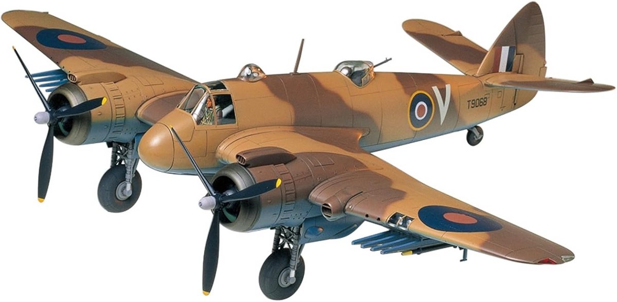 Schaalmodel Bristol Beaufighter Mk.6 - Gedetailleerde Vliegtuigbouwset 1:48