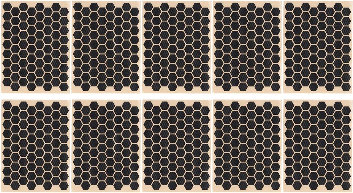 Mobiele Telefoon Grip Stickers Zeshoek Antislip Zelfklevend 10 Stuks