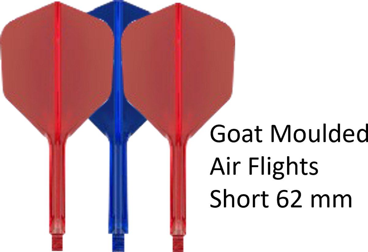 Goat Dartflight AIR Rood Blauw Rood NO6 Short