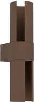 EGLO Montelauro Wandlamp Buiten - 32 cm - Roestbruin - Instelbaar wit licht (warm, neutraal en daglicht)