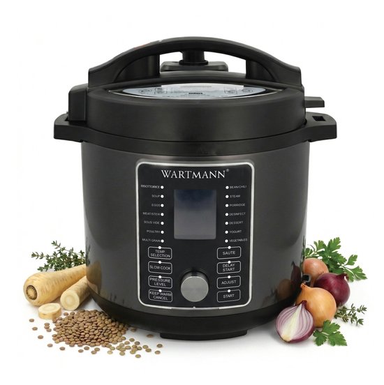 Twadero Multicooker 16-in-1 Slowcooker 6L RVS Binnenpan