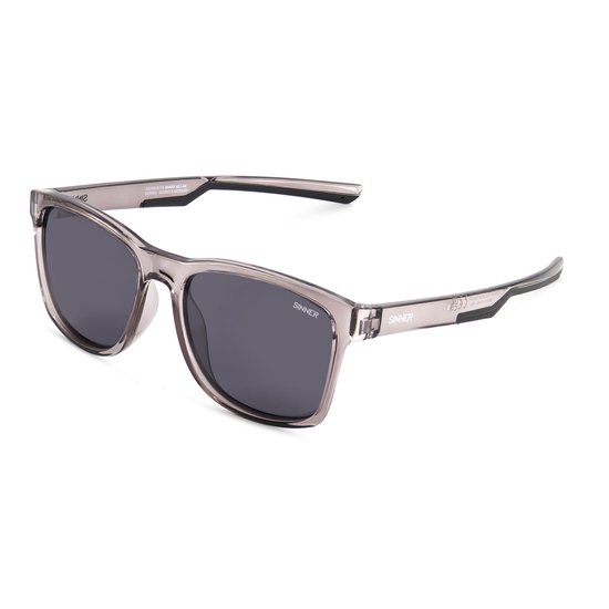 SINNER Zuni - Zonnebril - Polariserende SINTEC®-lenzen - Grijs/ Zwart - Unisex - One size - BIO based frame