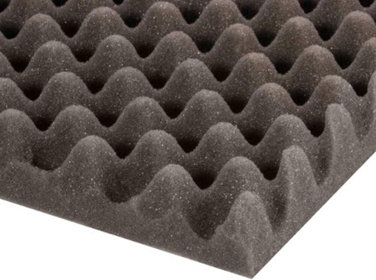 Noppenschuim (2x1m) 50mm Dikte Akoestisch Schuim