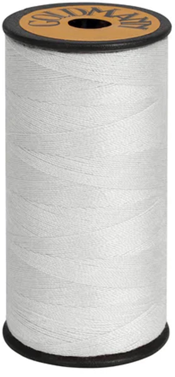 Goldmann - 1 klosje wit naaigaren - col 501 wit - 200m - 100% polyester garen