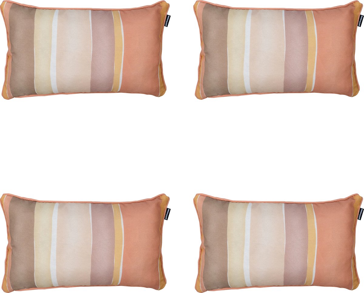 Madison Sierkussen Nox - Mulitkleur - 30x50x10cm - Set van 4
