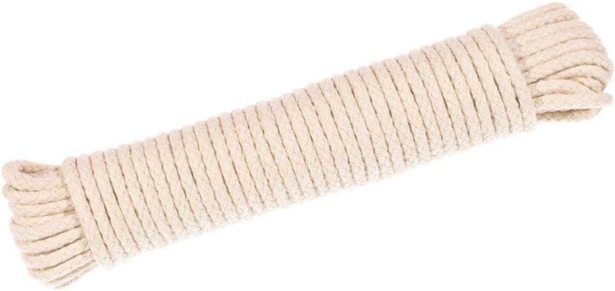 Stevige Katoenen Waslijn voor Buiten - 5/16 Inch Dikte