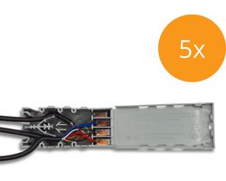 WagoBox JBX Pro (5 stuks) - Lasdoos - Wago - 221 - Trekontlasting