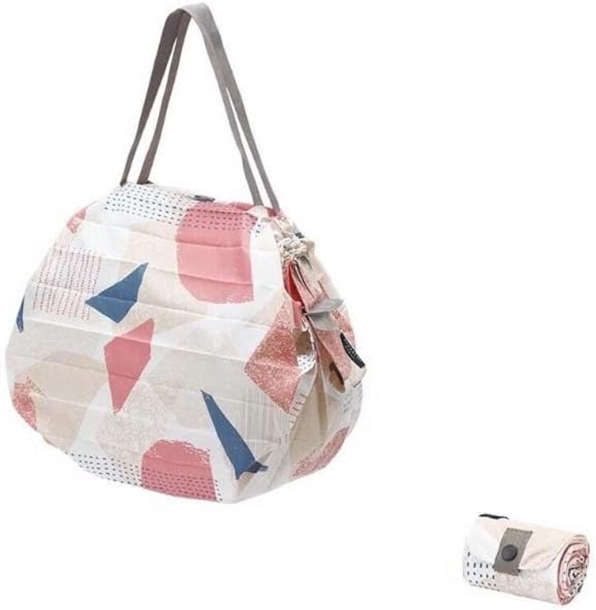 Ecologische Boodschappentas Heren Beige L Compact Opvouwbaar