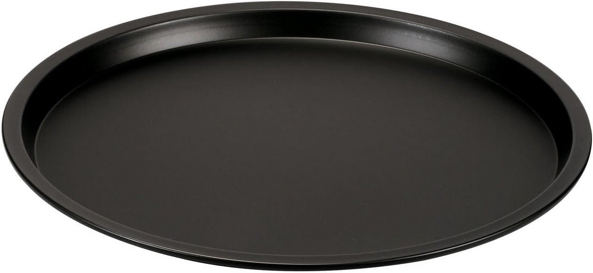 Ronde Pizzaplaat 32 cm – Koolstofstaal met Anti-aanbaklaag – Professionele Bakplaat