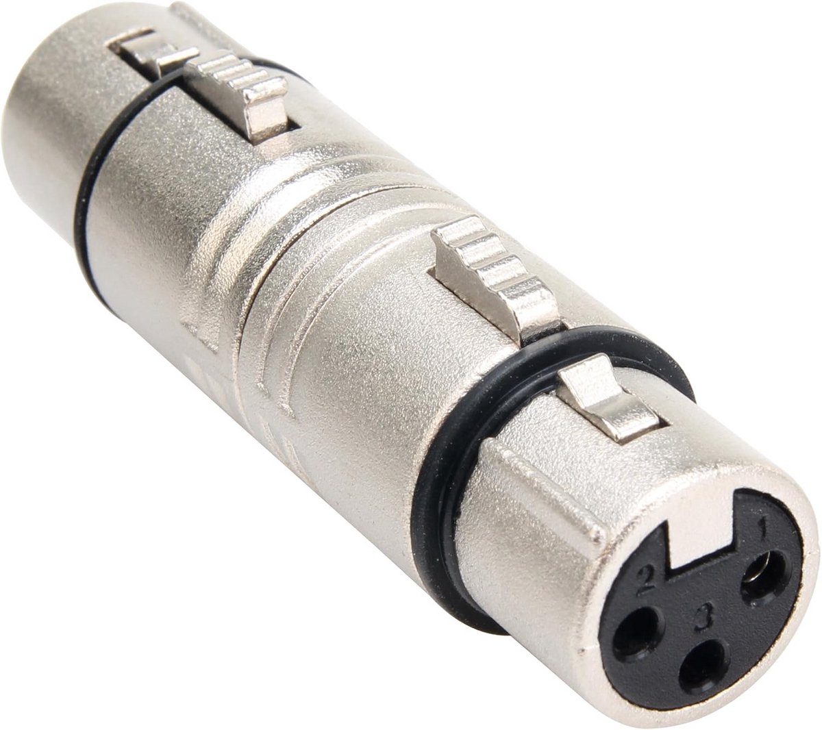 XLR Vrouwelijk naar Vrouwelijk Adapter voor Professioneel Audio Gebruik