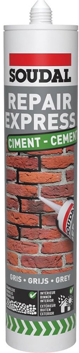 Snelle Reparatiekit voor Beton en Cement - Waterdicht en Overschilderbaar