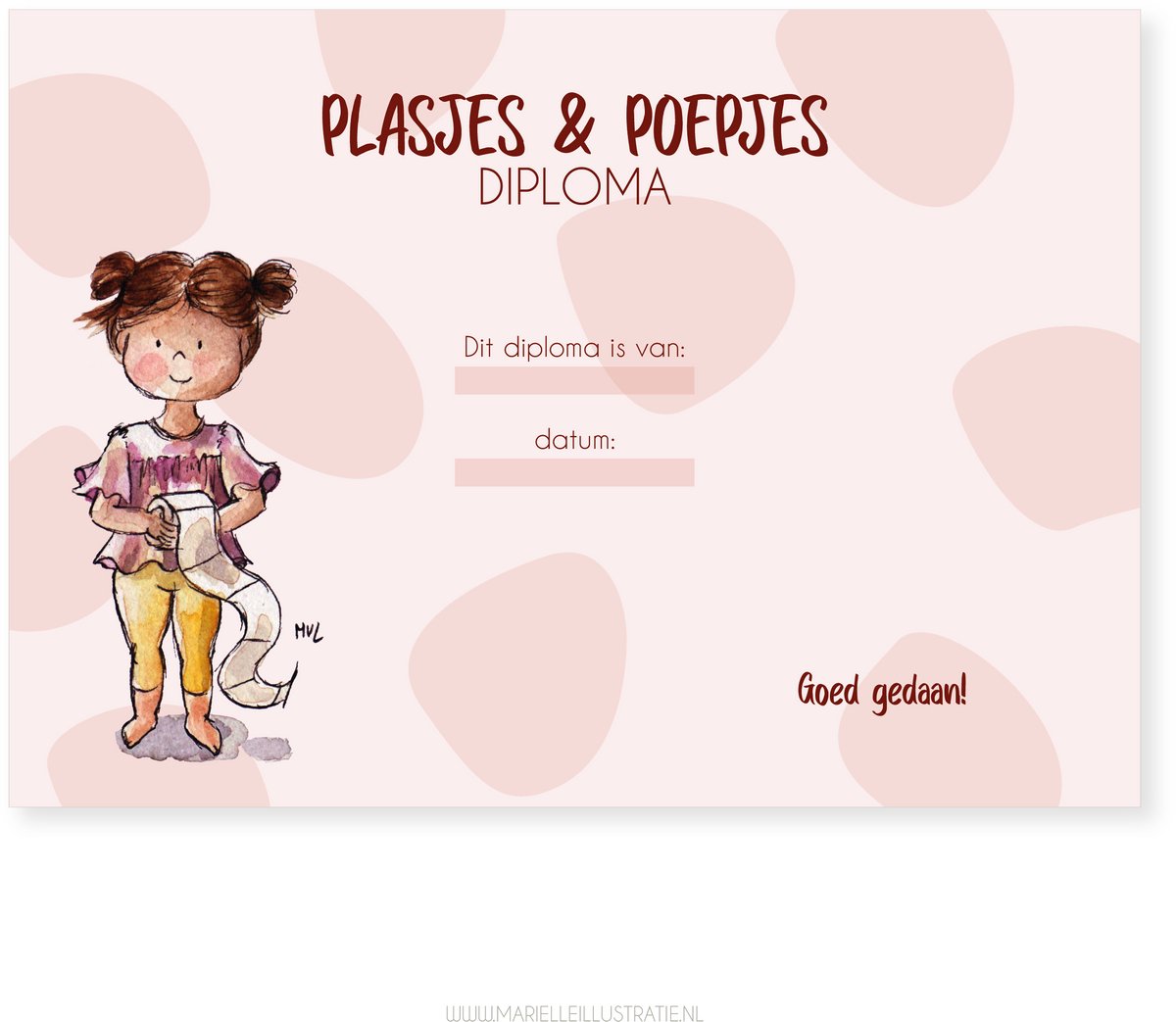 Plasjes en poepjes diploma