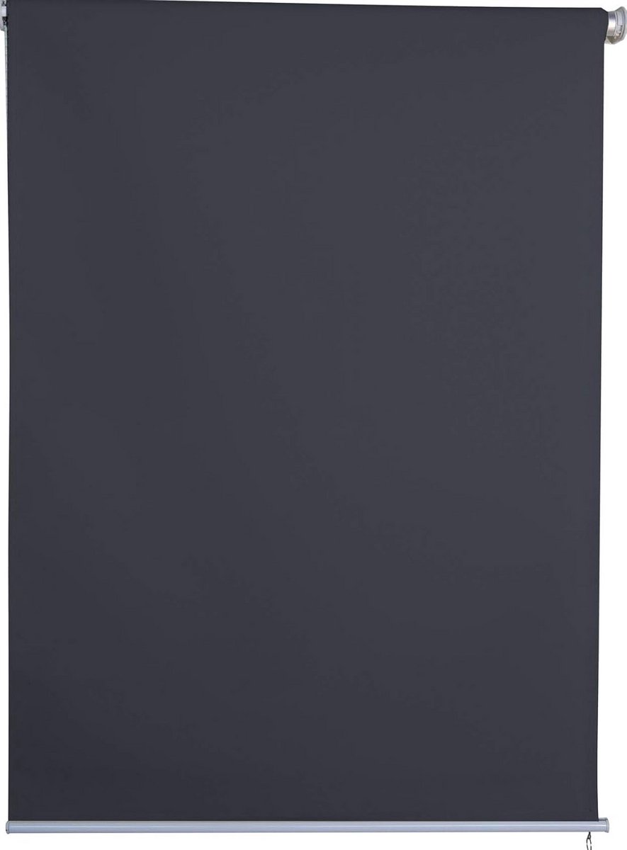 Verduisterend Rolgordijn Buiten 140x230 cm Antraciet - Volledige Blackout