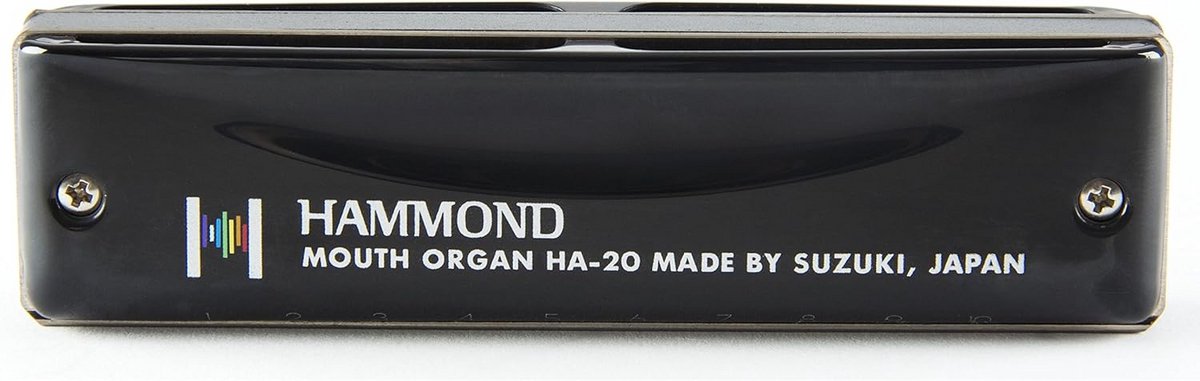 Diatonische Mondharmonica in D - Japanse Precisieinstrument met Rijke Klank