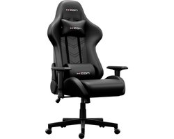 HICON® - Gamestoel – Ergonomische Gaming Stoel – Verstelbare Bureaustoel voor Gaming – Mondo – Zwart