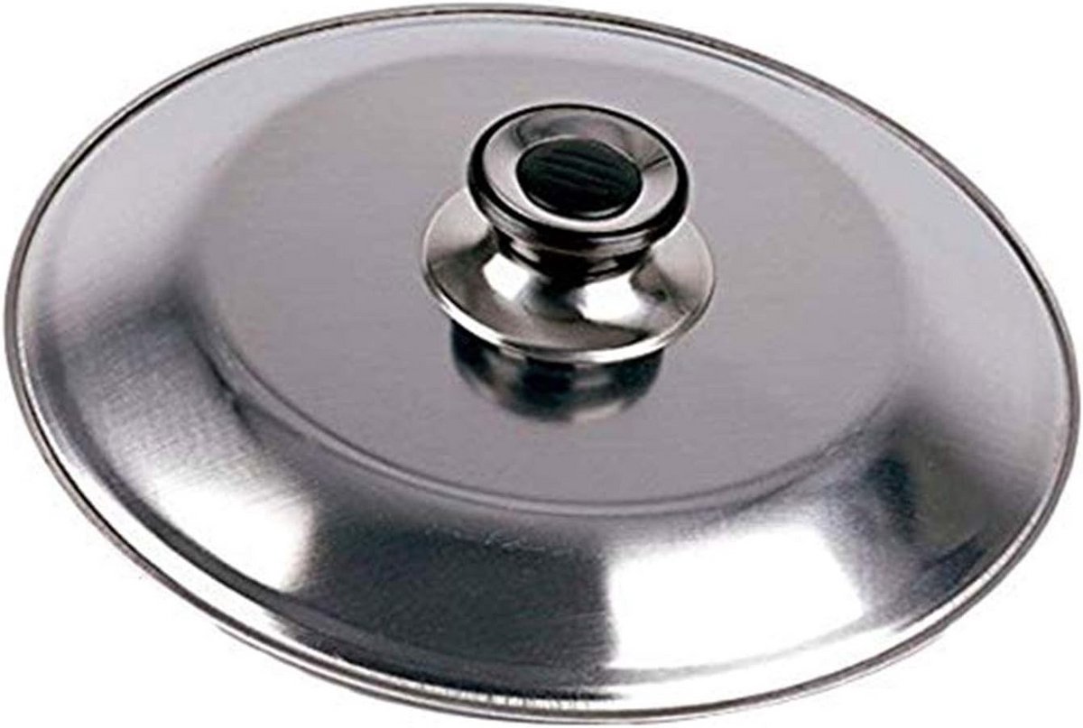 Ronde RVS Deksel - Universeel 28 cm - Geschikt voor Pannen en Koekenpannen