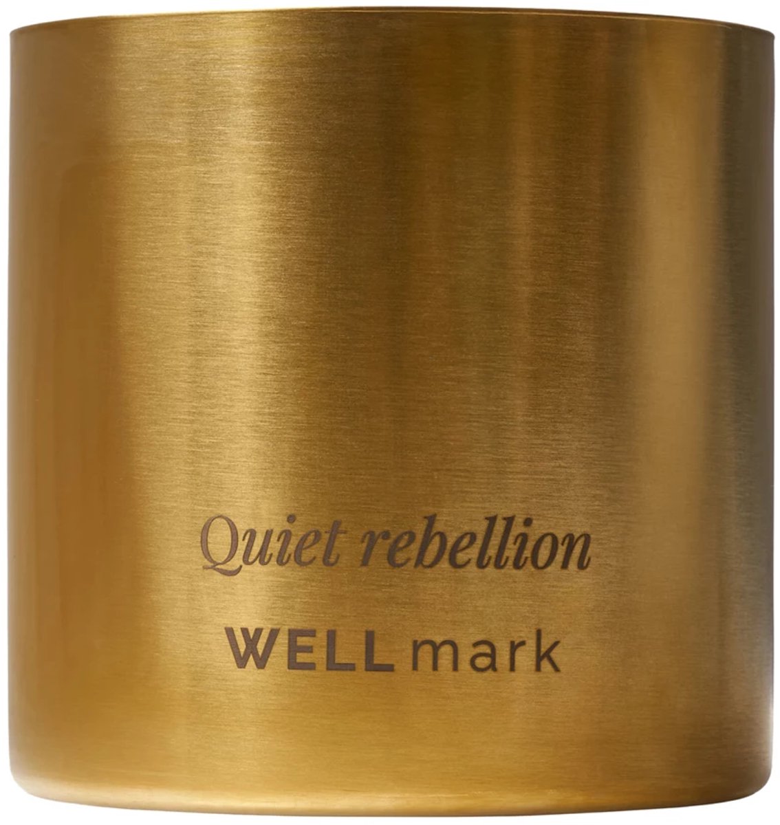 Wellmark geurkaars 1300gr quiet rebellion burgundy - leeg = dubbelwandige flessenkoeler