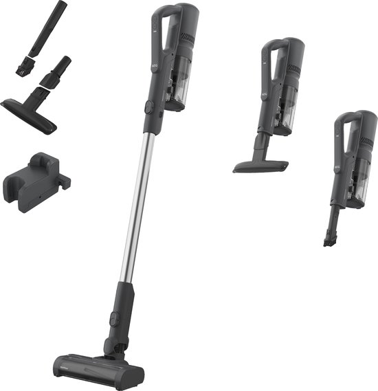 AEG AP51UH18DG Clean 5000- Steelstofzuiger draadloos - Sterke zuigkracht - Krachtige motor - Lichtgewicht snoerloze stofzuiger - MultiFloor zuigmond - Stofzuiger met accu - Draadloze steelstofzuiger