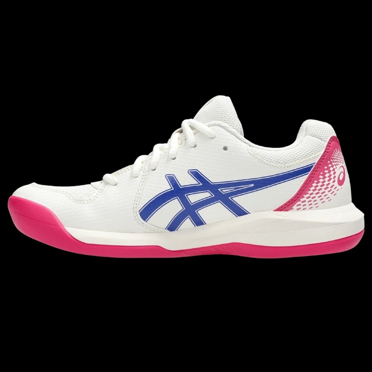 Gel-Dedicate 8 Binnenschoen voor tennis Dames /Dark Cobalt 39 Wit