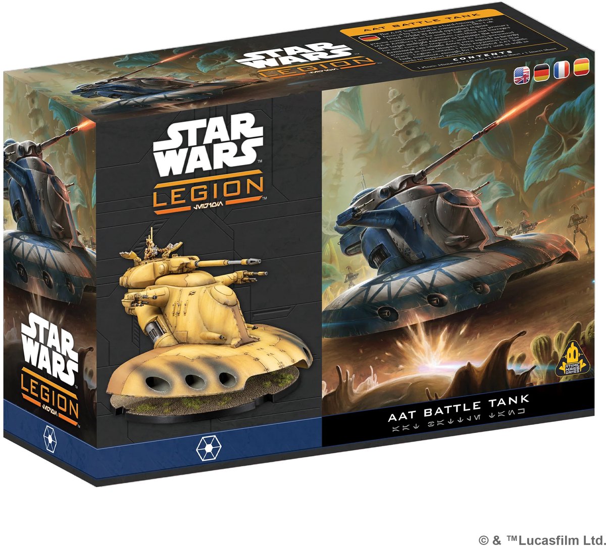 Star Wars Legion: AAT Battle Tank - Uitbreiding - Tabletop Miniature Game - EN/FR/DE/ES