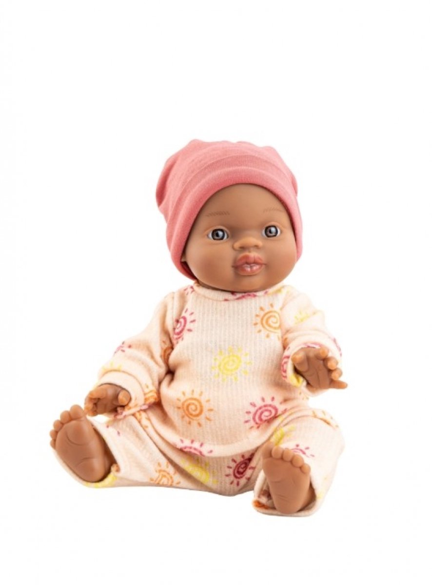 Paola Reina Gordi Fran babypop donker meisje met bruine ogen 34cm