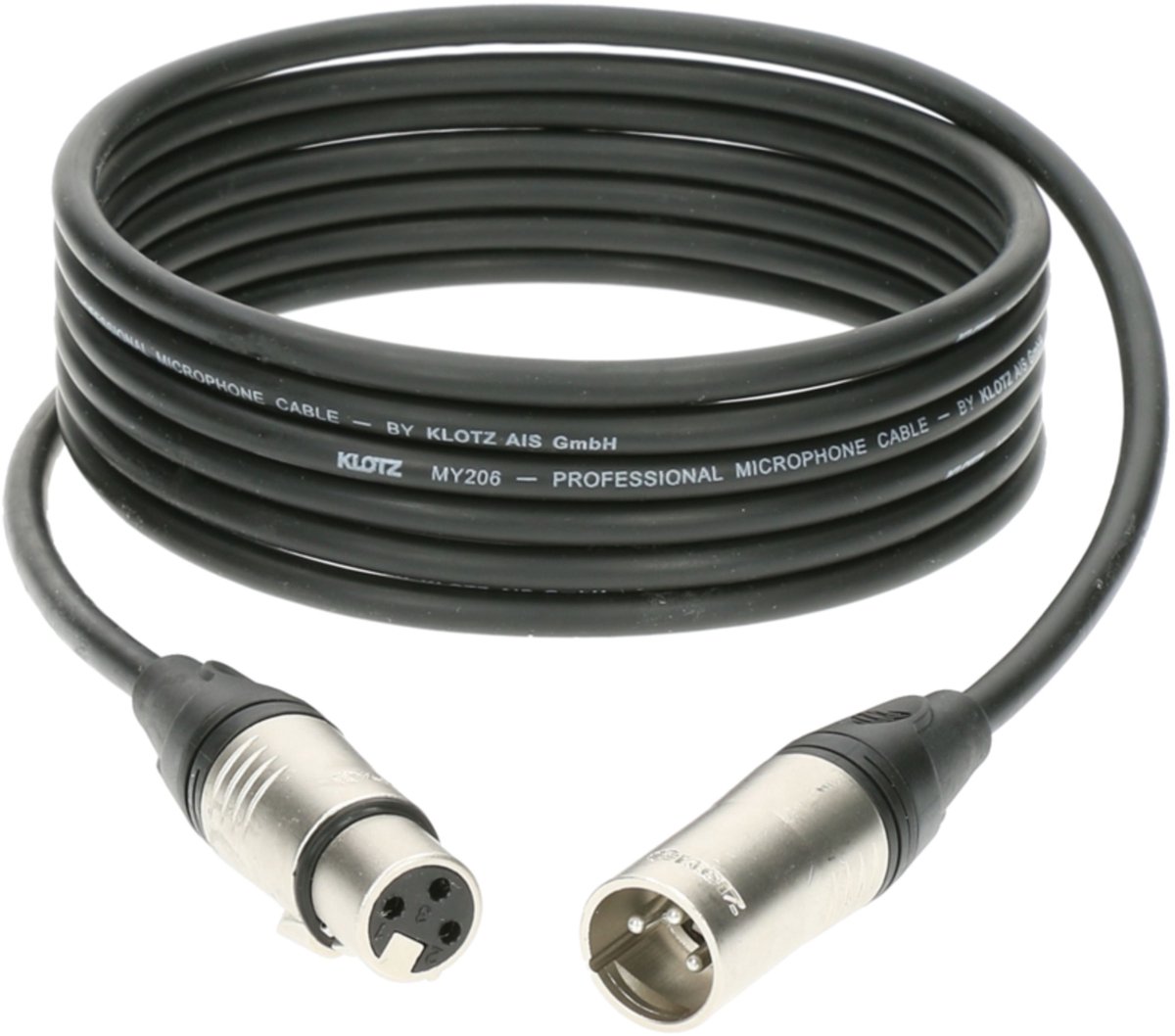 Klotz M1K1FM2500 professionele microfoonkabel XLR 3p F/M 25 meter