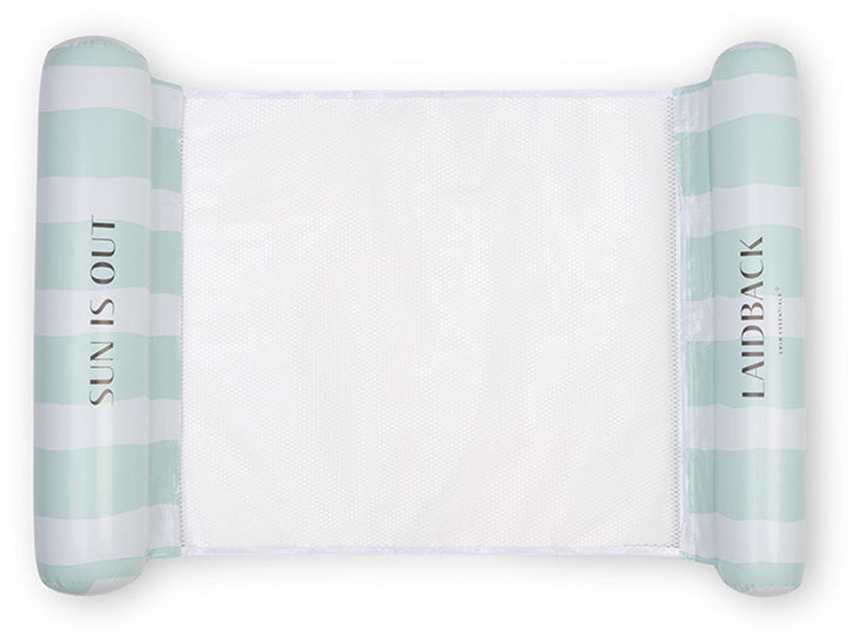Water Hangmat - Groen - Resort Stripe