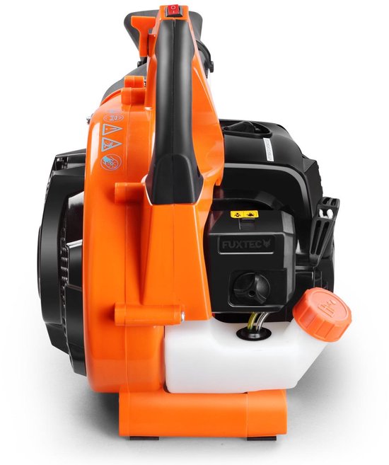 FUXTEC Bladblazer Benzine - Bladzuiger - Blaasfunctie - Zuig en Versnipperfunctie - 45 l Opvangzak - 4 in 1 - 26cc 2-takt - 255 km/h - FX-LBS126 van FUXTEC — afbeelding 2