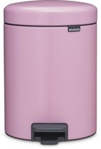 Brabantia NewIcon Prullenbak - 5 liter - Badkamer - Lilac Pink