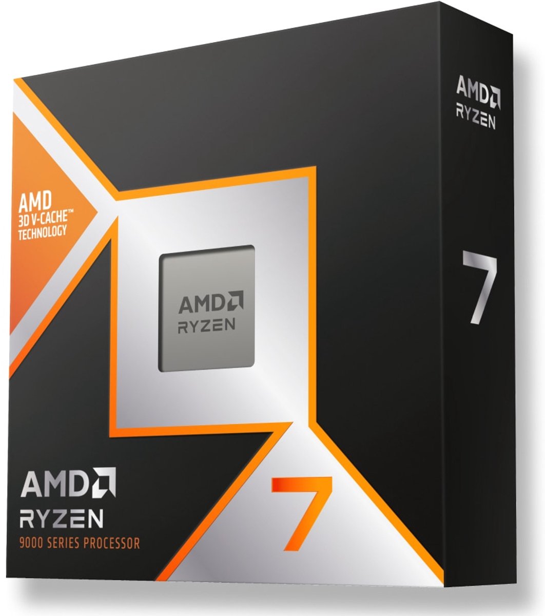 AMD Ryzen 7 9850X3D Boxed - Processor - 8 Core - 16 Treads - 4,7GHz/5,6GHz - Socket AM5