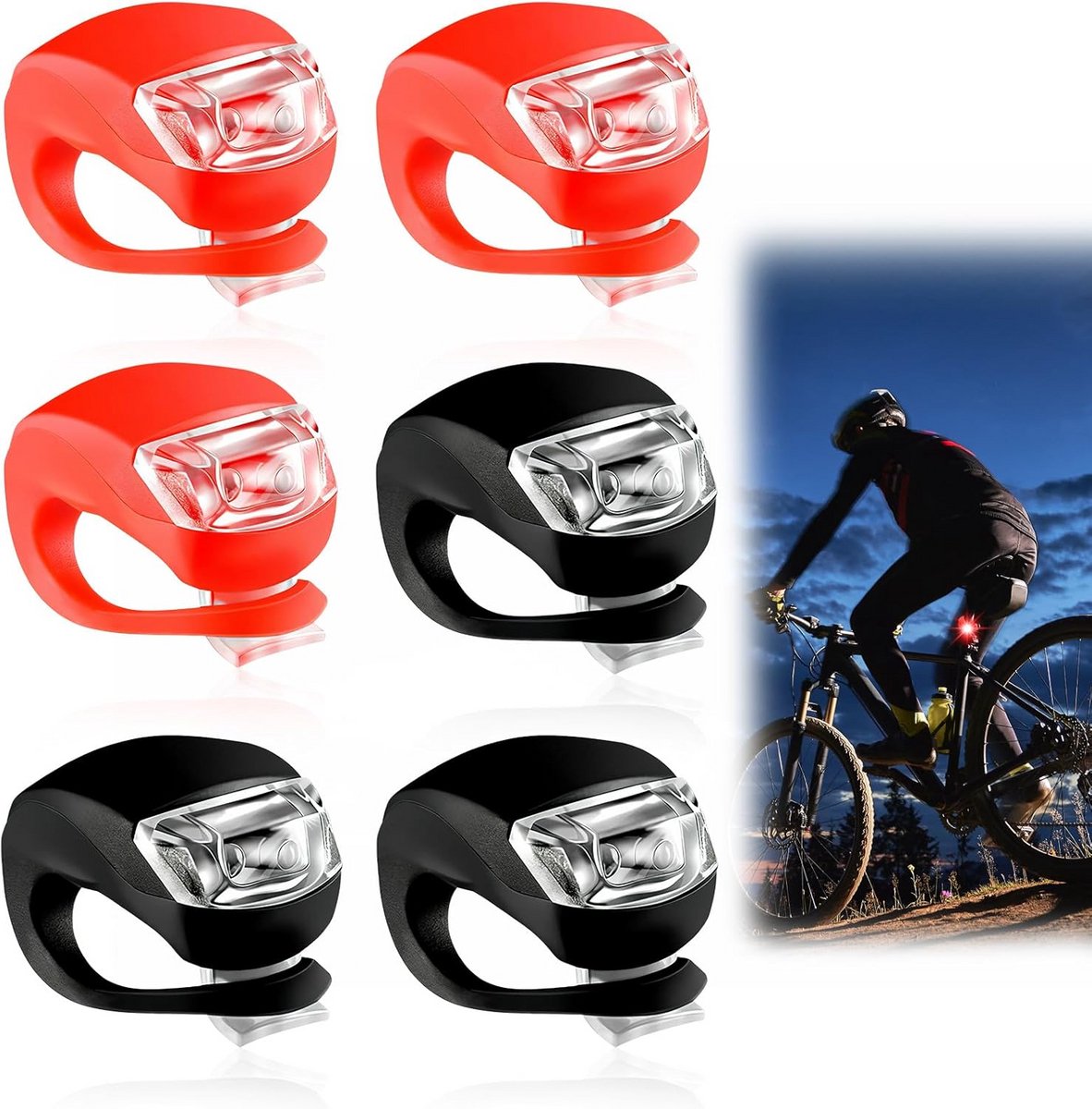 Complete Fietsaccessoireset voor Veiligheid en Comfort
