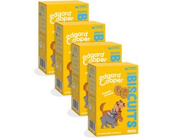 4x Edgard & Cooper Adult Biscuit Kalkoen & Kip 400 gr