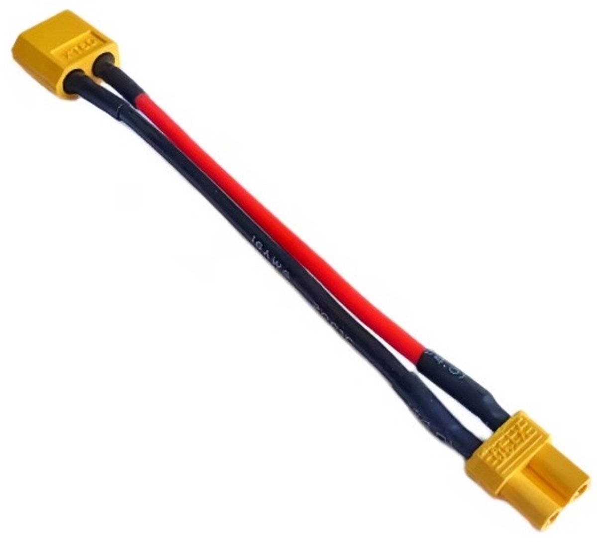 Connector XT30F naar XT60M - 10cm - Outboard Breda