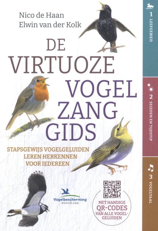 De virtuoze vogelzanggids - cover