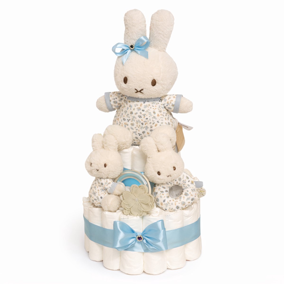Nijntje Luiertaart – Little Dutch | Handgemaakt Babycadeau - Luxecadeaumanden