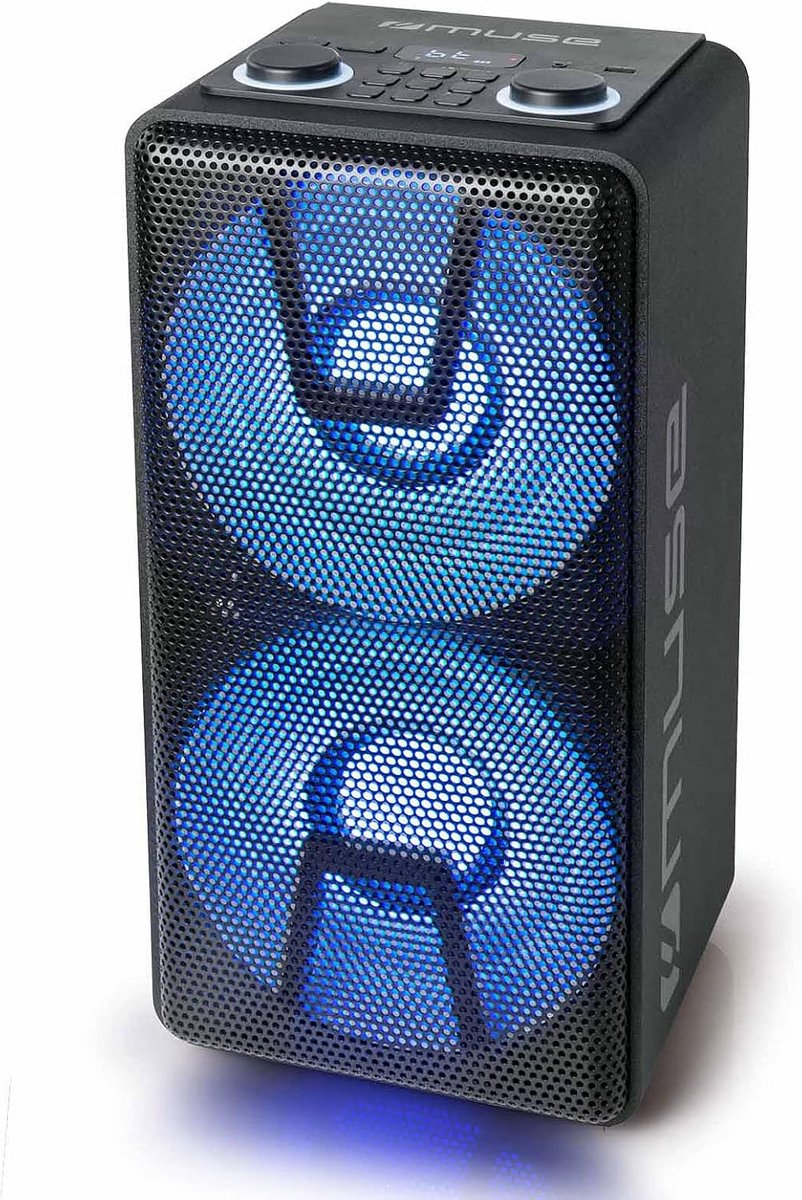 Draagbare Party Speaker met Bluetooth, FM-radio en Oplaadbare Batterij