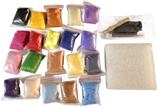 Naaldvilten - Naaldilten kit- Hobby volwassenen - Hobby kit - Hobby - Art - Hobby en ontspanning - Needle felting