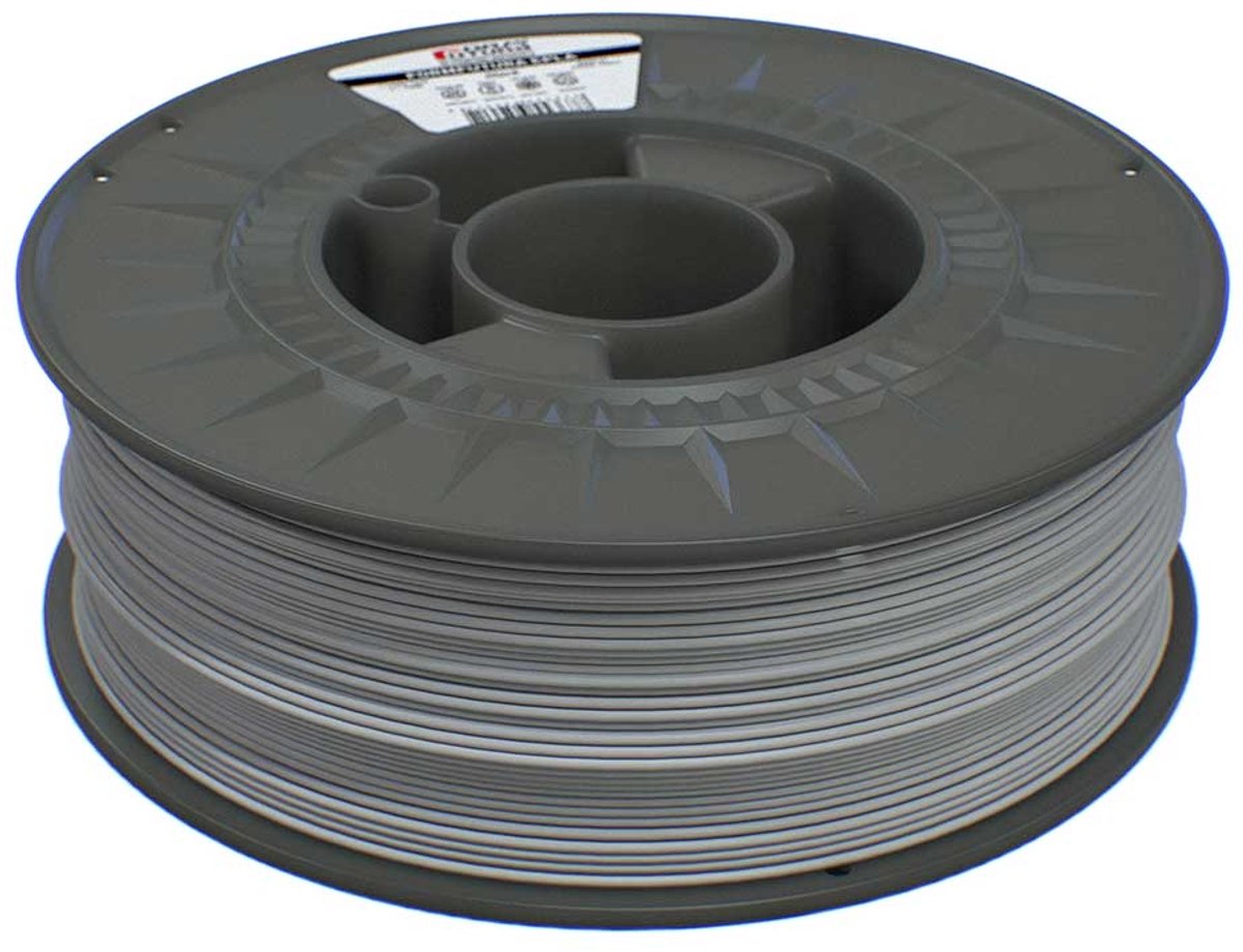 FormFutura Bulk PLA Filament - 1.75 mm - Middengrijs - European Made - High Quality