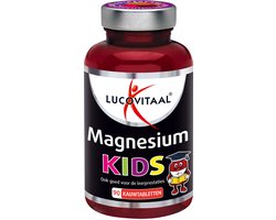 Lucovitaal Magnesium kids vegan 90 Kauwtabletten
