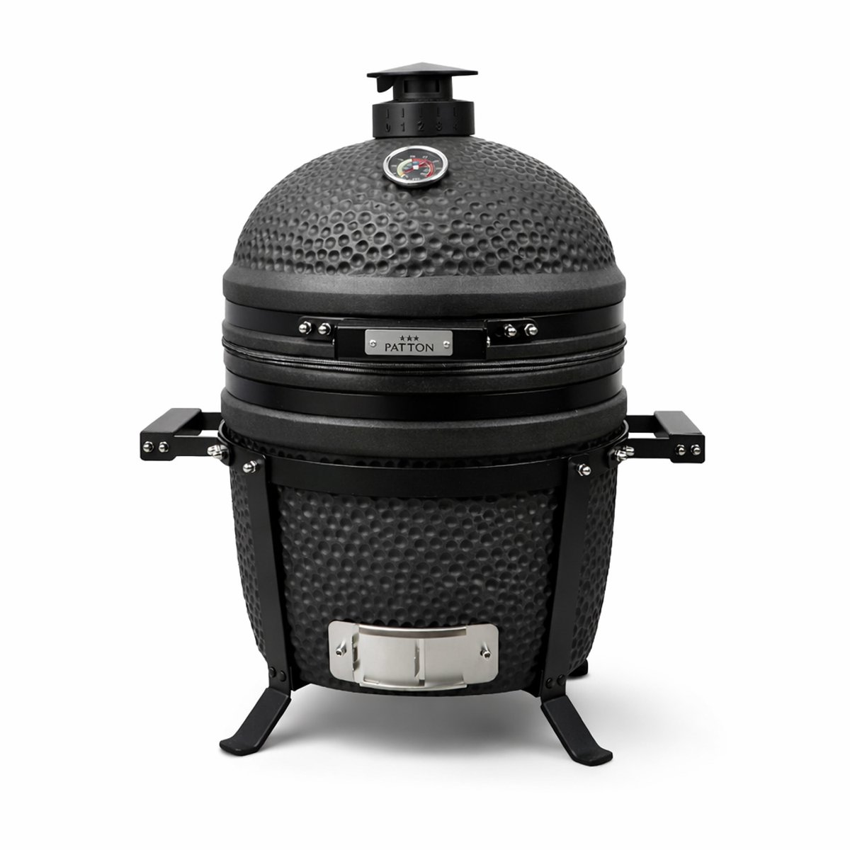 Patton Premium Compact 15" Kamado - Rooster Ø33,5 cm - Matzwart
