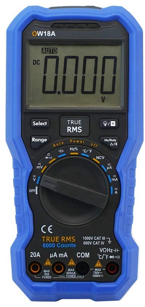 Digitale Multimeter met Datalogger en Bluetooth Functies