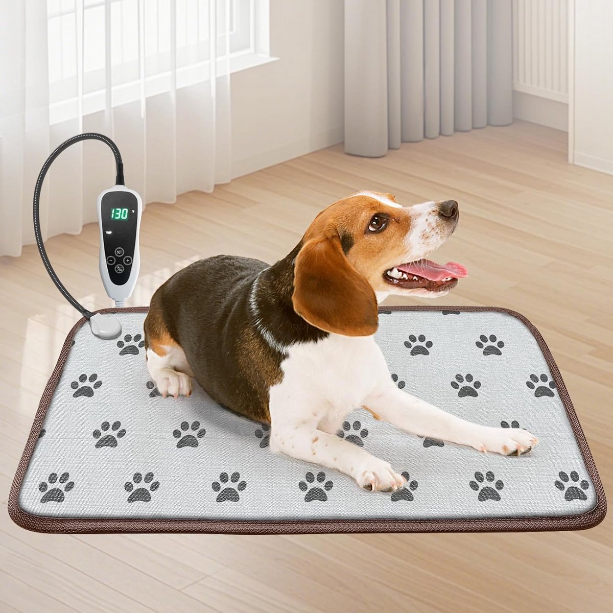 Verwarmingskussen voor Honden - Slimme Temperatuurregeling & Waterdicht